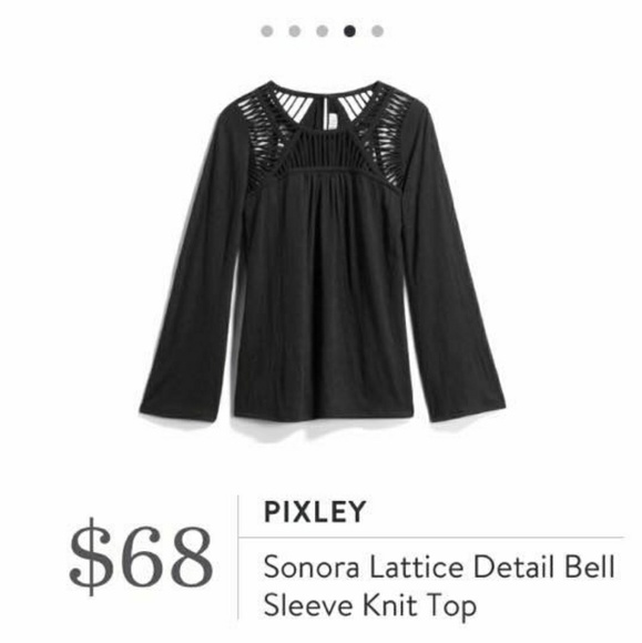 Pixley Tops - Pixley Sonora 3x lattace bell sleeve top